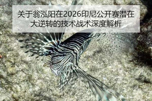 关于翁泓阳在2026印尼公开赛潜在大逆转的技术战术深度解析